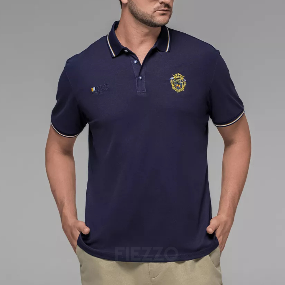 Camisa Masculina Polo Azul Marinho