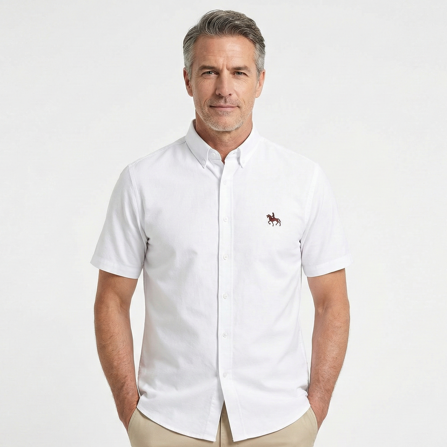 Camisa Masculina Cavalins Manga Curta