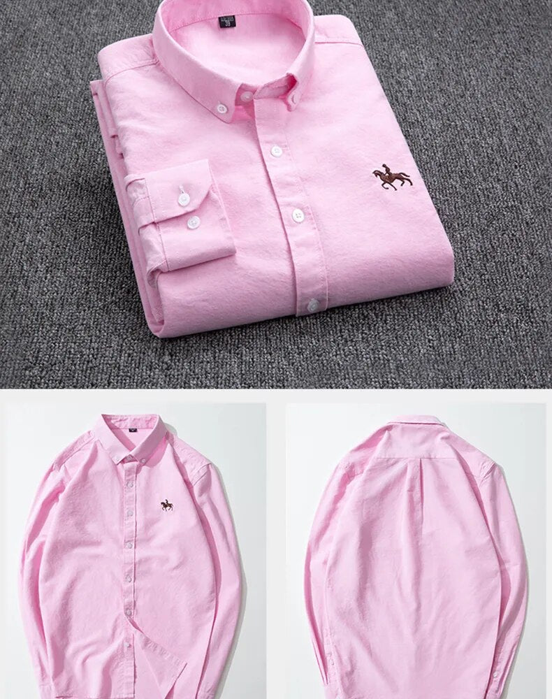 Camisa Masculina Cavalins Manga Longa