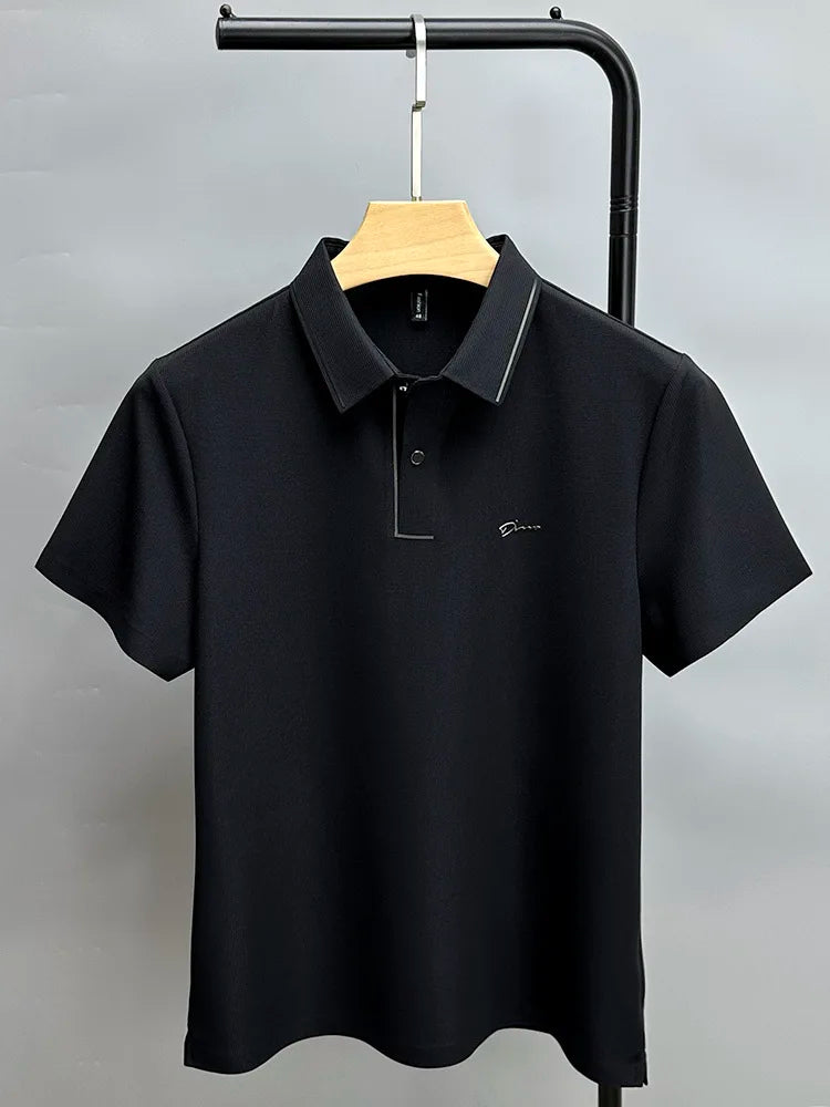 camisa masculina polo preta