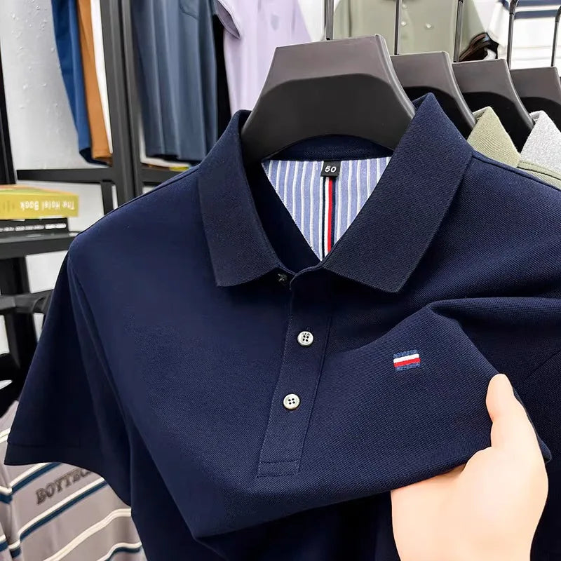 camisa polo masculina azul marinho2