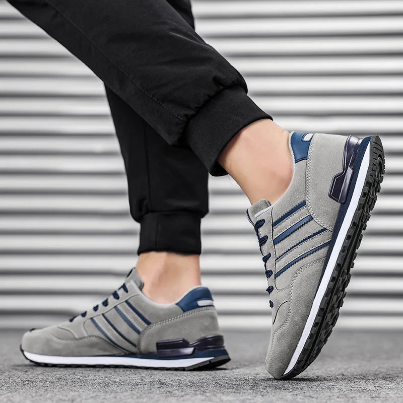 tenis santore masculino cinza sola