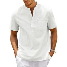 Camisa de Linho Masculina Georgio Branca