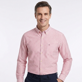 Camisa Masculina Listrada Vittorio Manga Longa