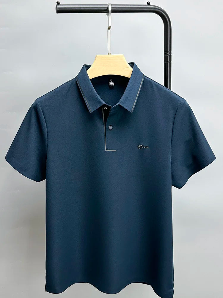 camisa masculina polo azul marinho2