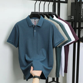 camisa polo masculina azul marinho
