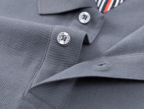 camisa polo masculina botões