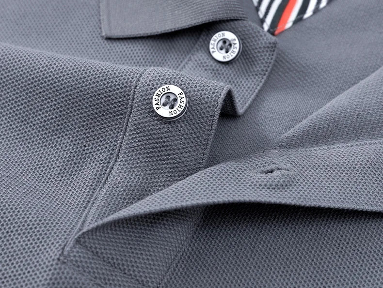 camisa polo masculina botões