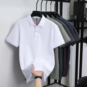 camisa polo masculina branca1 cabide