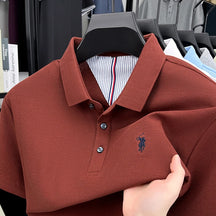 camisa polo masculina vermelha