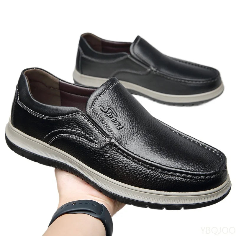 sapato couro genuino preto detalhes
