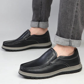 sapato couro genuino preto pes