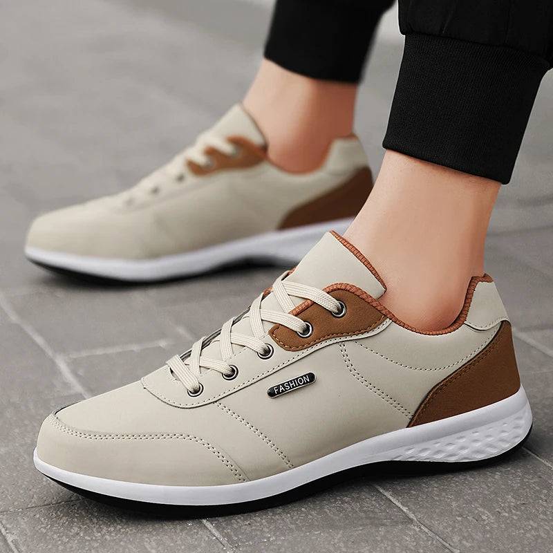 tenis masculino bege 1