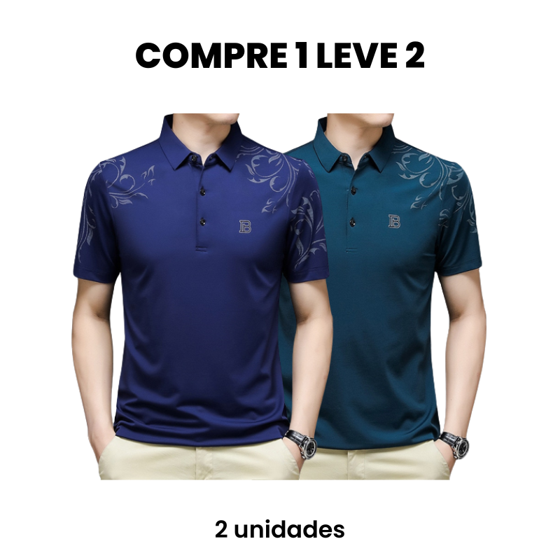 Camisa Masculina Polo Berman (Compre 1 Leve 2)