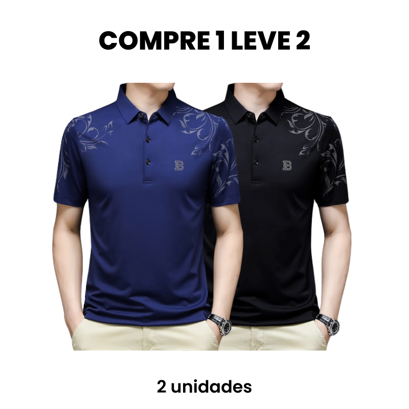 Camisa Masculina Polo Berman (Compre 1 Leve 2)