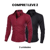 Camisa Social Masculina Merlani (Compre 1 Leve 2)