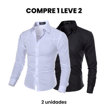 Camisa Social Masculina Merlani (Compre 1 Leve 2)