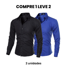 Camisa Social Masculina Merlani (Compre 1 Leve 2)