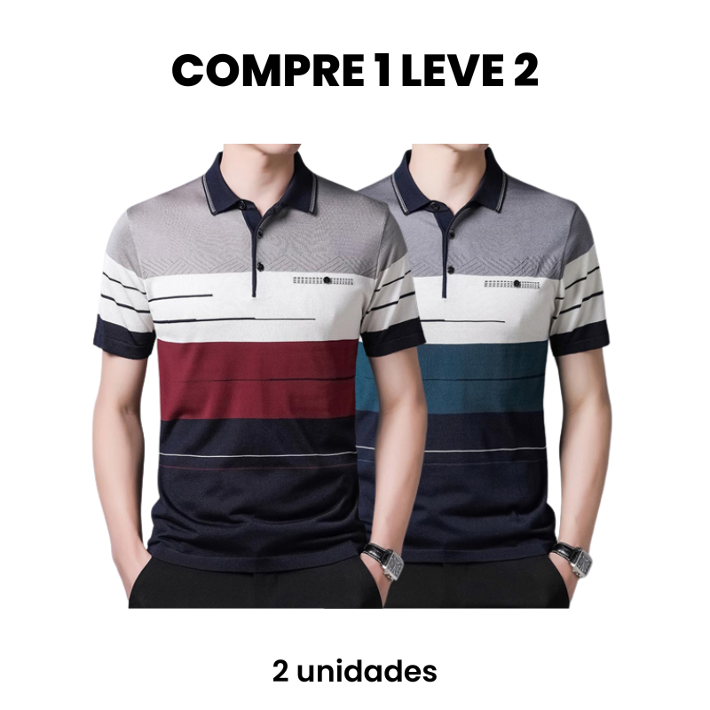 Camisa Masculina Polo Coat (Compre 1 Leve 2)