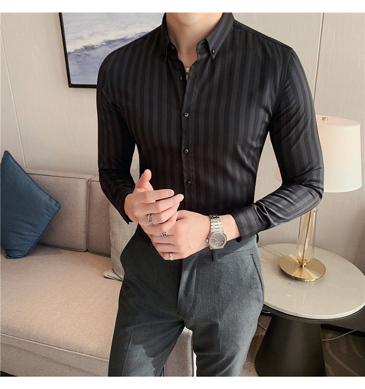 Camisa Social Masculina Chamisse