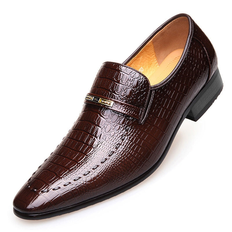 Sapato Casual Masculino Crocodile