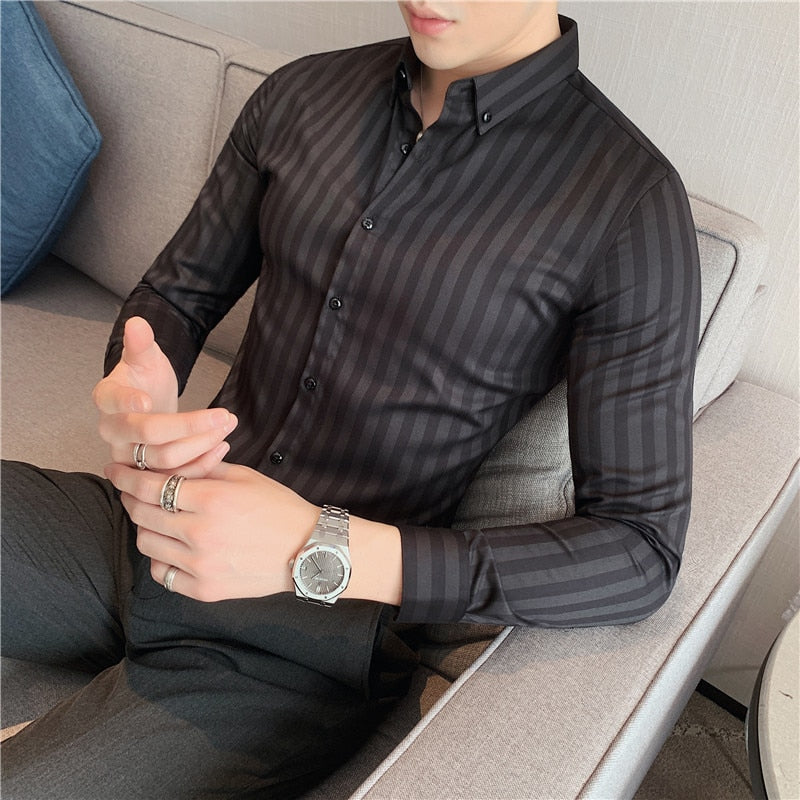 Camisa Social Masculina Chamisse