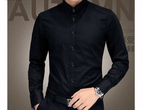 Camisa Social Masculina Slim